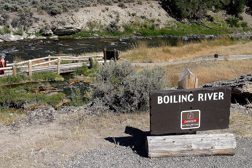Boiling River Hot Springs