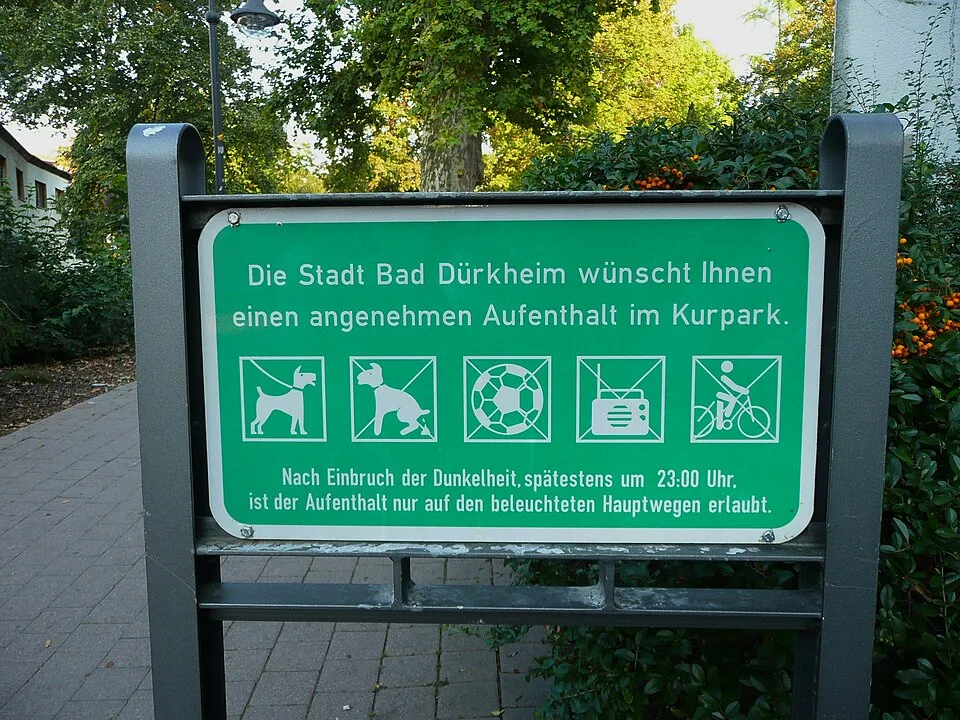 Bad Dürkheim Kurpark