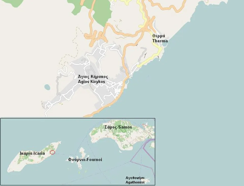 Ikaria Therma Aegean