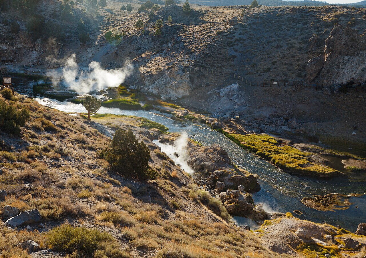 Sierra Nevada Geothermal Hot Springs