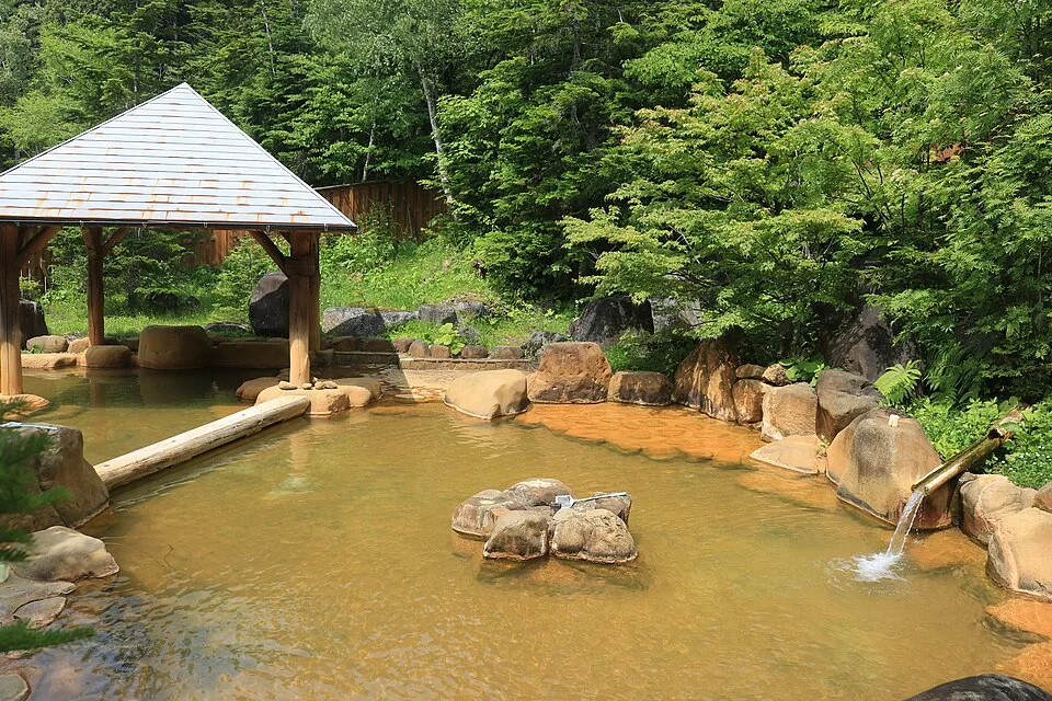 Hot spring baths